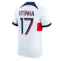 Paris Saint-Germain Vitinha Ferreira #17 Gostujuci Dres 2023-24 Kratak Rukav